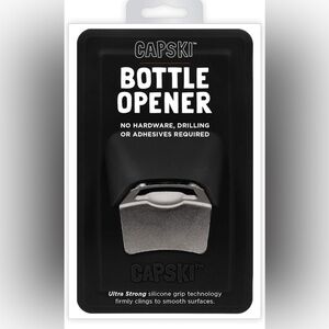 30 Watt CAPSKI | Silicone Portable Movable Bottle Opener,No Screws or Glues